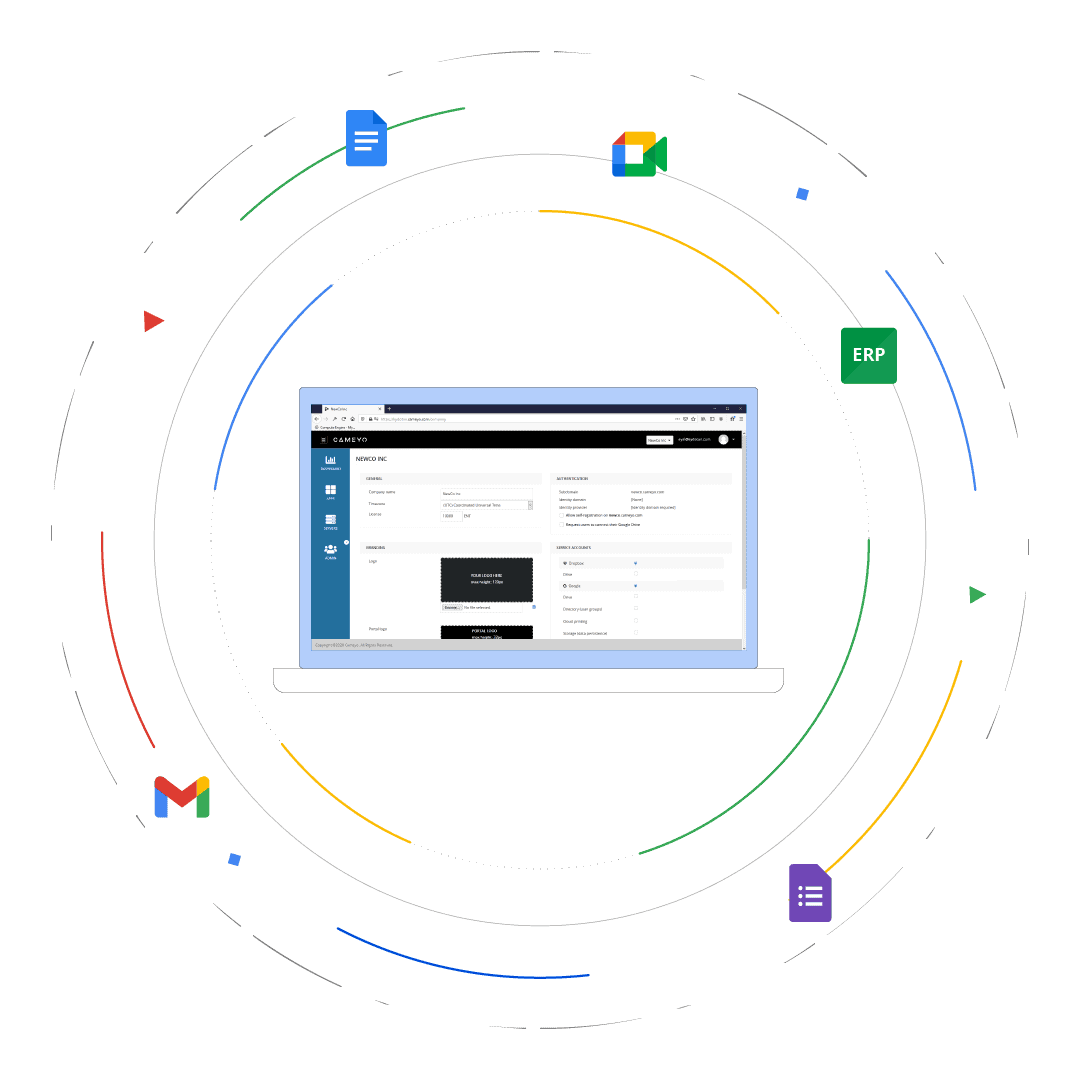 VDI across multiple customer environments